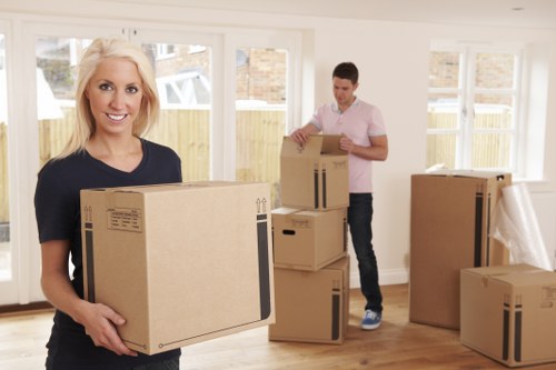 Seasonal household items neatly stored for Canarywharf home organisation