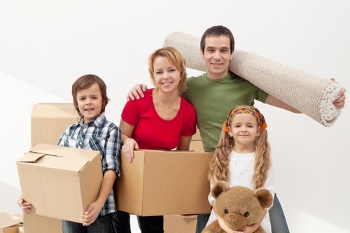 Packing and transport for Canary Wharf office move