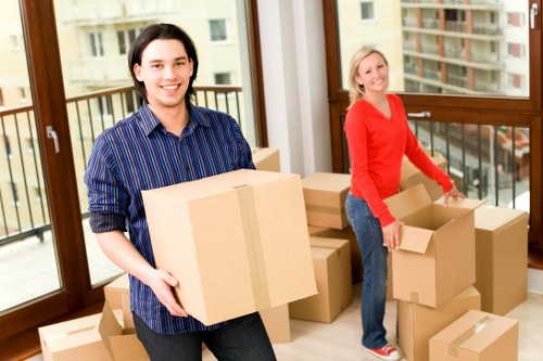 Secure mobile storage service for Canary Wharf homes and offices